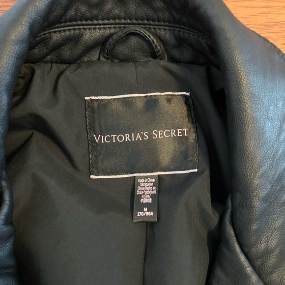 Victoria’s Secret Faux Leather Moto Jacket - Picture 11 of 12